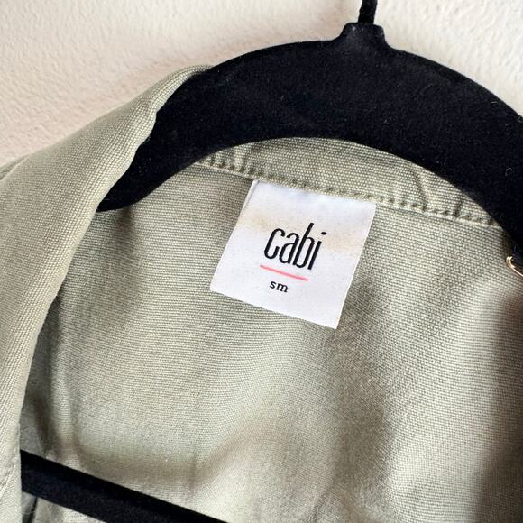 Cabi Green Explorer Utility Full Zip Vest - Small - Picture 4 of 9